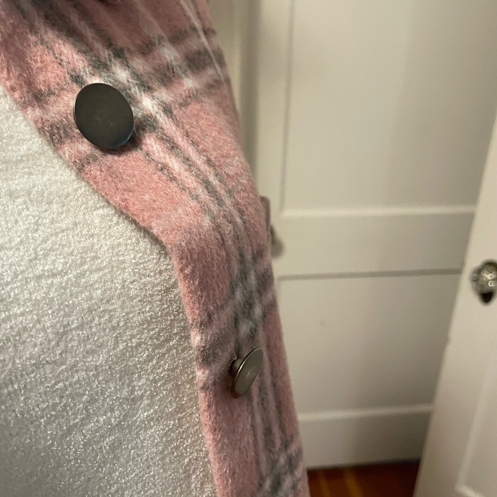 Pink Plaid Button Down Shirt - Picture 8 of 13